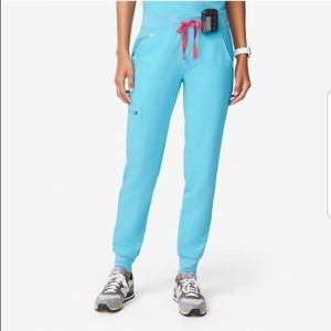 Figs Zamora scrub pants Neon Blue